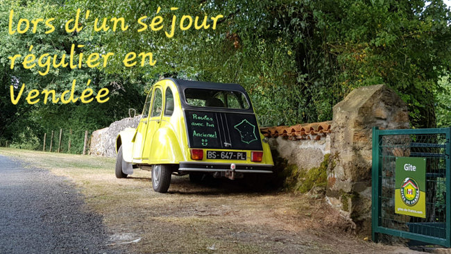 La 2cv6 de 82, trop rutilante alors je lui préfère cette malle faite à l'arrache.