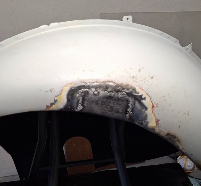 Soudure d une piece en tôle de 0.8