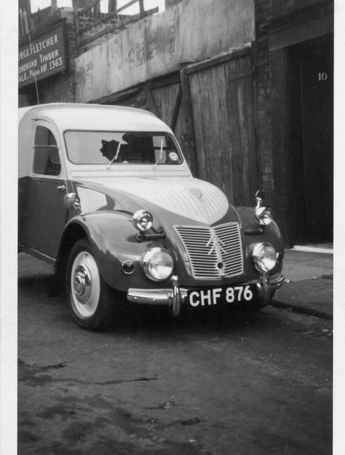 1956 my Van under goes a Face Lift.jpg