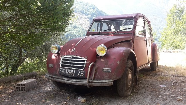 2CV AZAM Exportations 1967