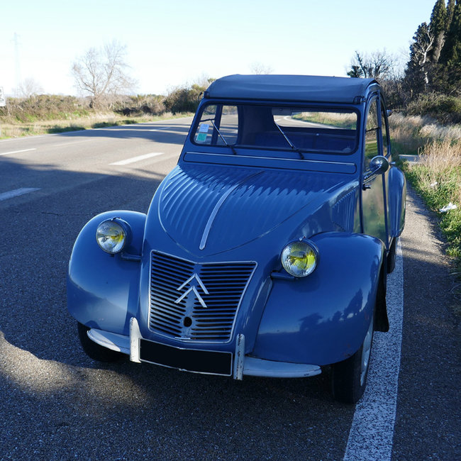 Le jour de l'achat, retour par les petites routes depuis Le Luc (83) jusqu'à Montpellier, que du bonheur