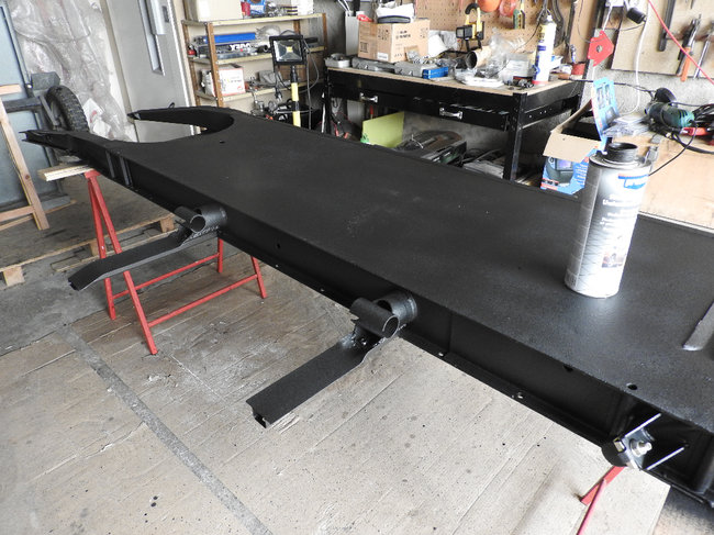 préparation du chassis neuf