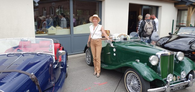 La MG TD avec madame