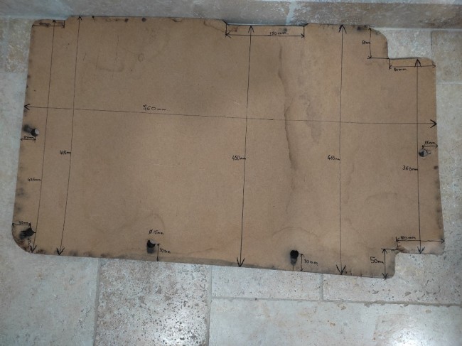panneau portière avant petit modèle