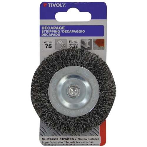 Brosse adaptable sur perceuse visseuse