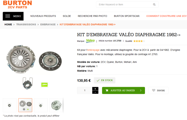 embrayage VALEO.PNG