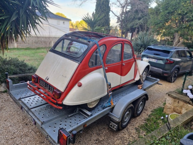 Voici sa couleur actuelle...