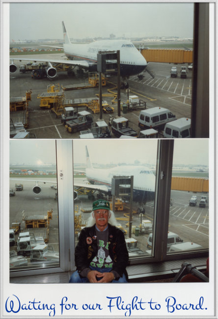 WAITING TO BOARD THE B.A. FLIGHT HOME. FRAMED.jpg